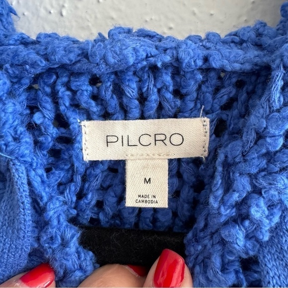 ANTHROPOLOGIE Pilcro Sailcloth Hooded Sweater - Picture 7 of 10
